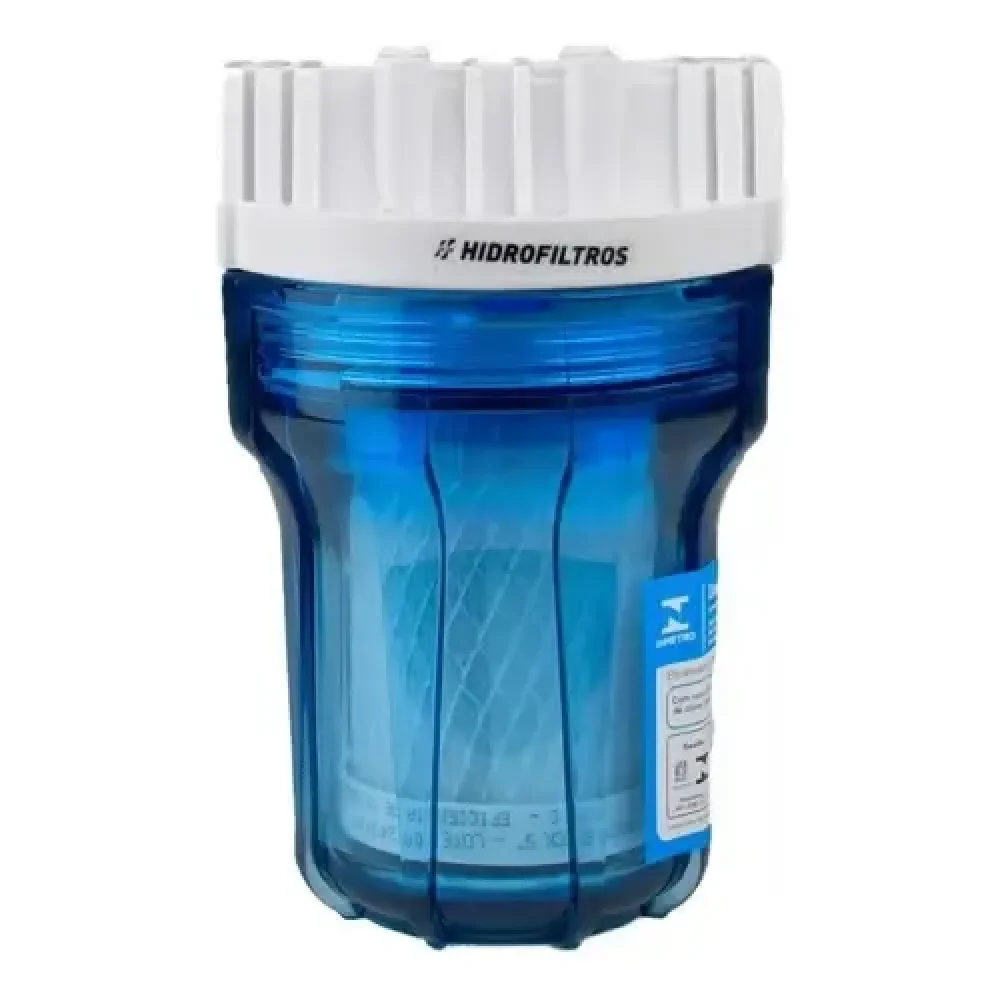 Filtro Transparente Carbon Block Hidrofiltros 5" Ref. 907-0025