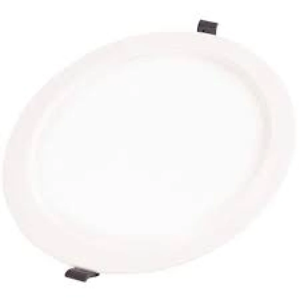 Plafon LED Tramontina Redondo de Embutir 12 W Bivolt 6500 K Luz Branca