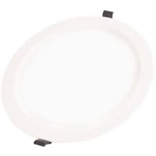 Plafon LED Tramontina Redondo de Embutir 18 W Bivolt 6500 K Luz Branca