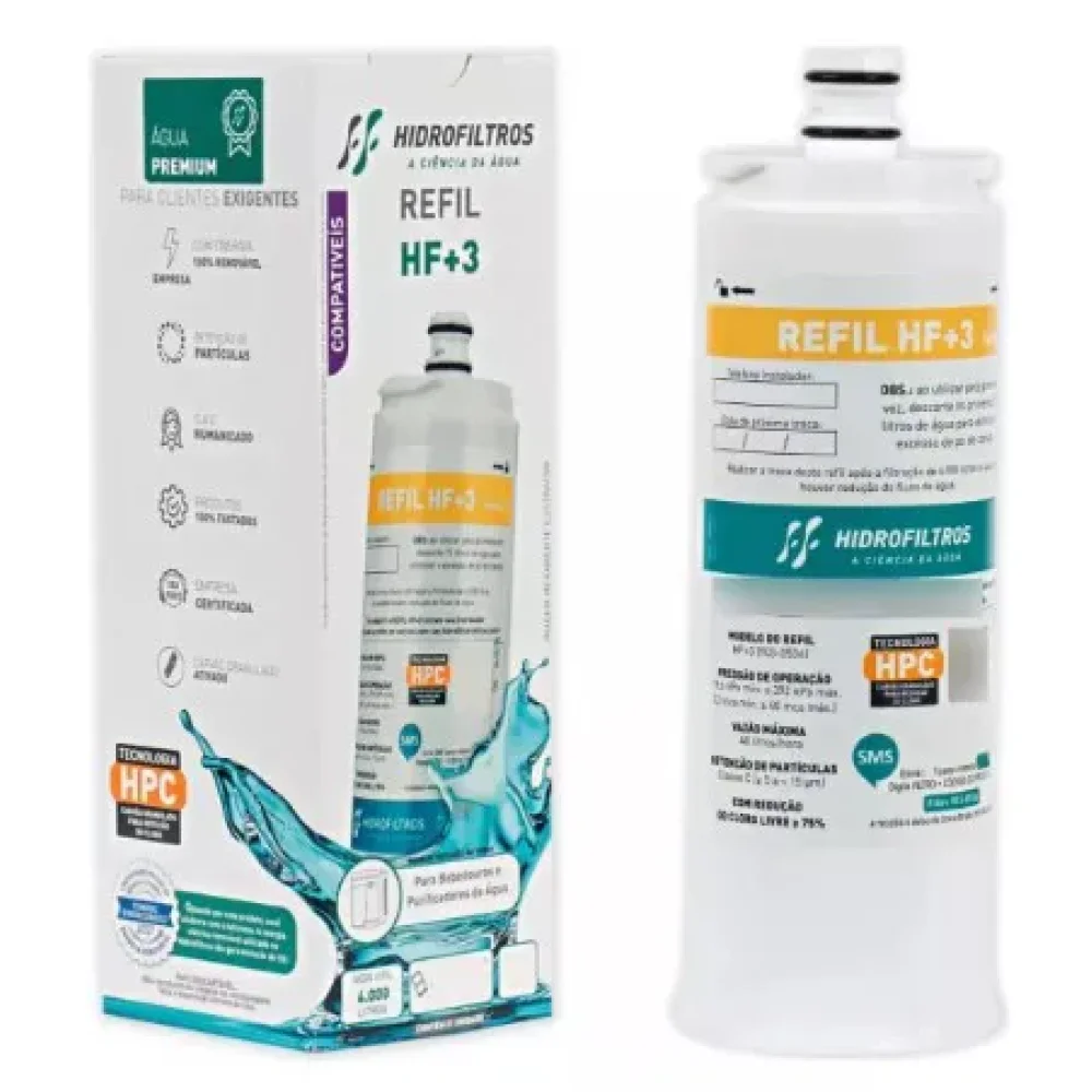 Refil HF+3 Hidrofiltros Ref. 903-0536
