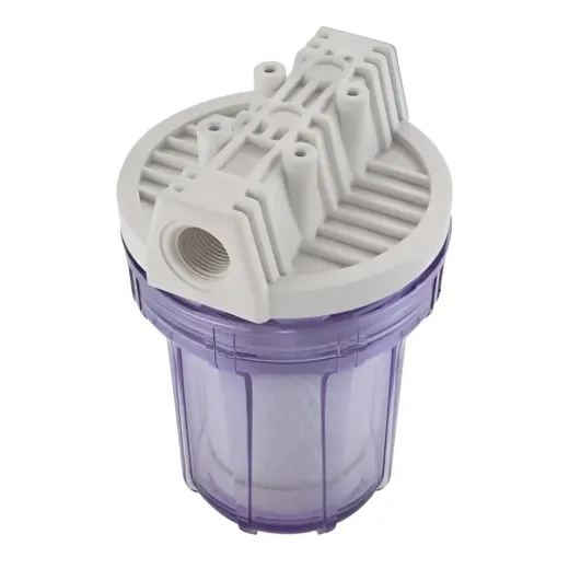 Filtro Transparente Carbon Block Hidrofiltros 7" Ref. 907-0023
